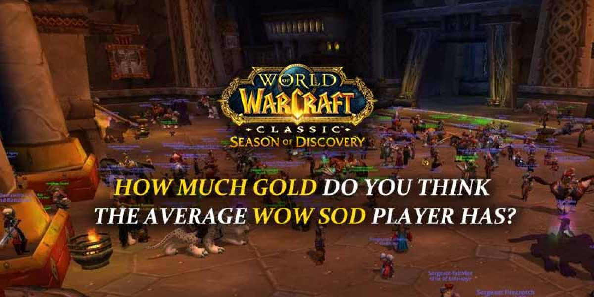 How much gold do you think the average WoW SOD player has?